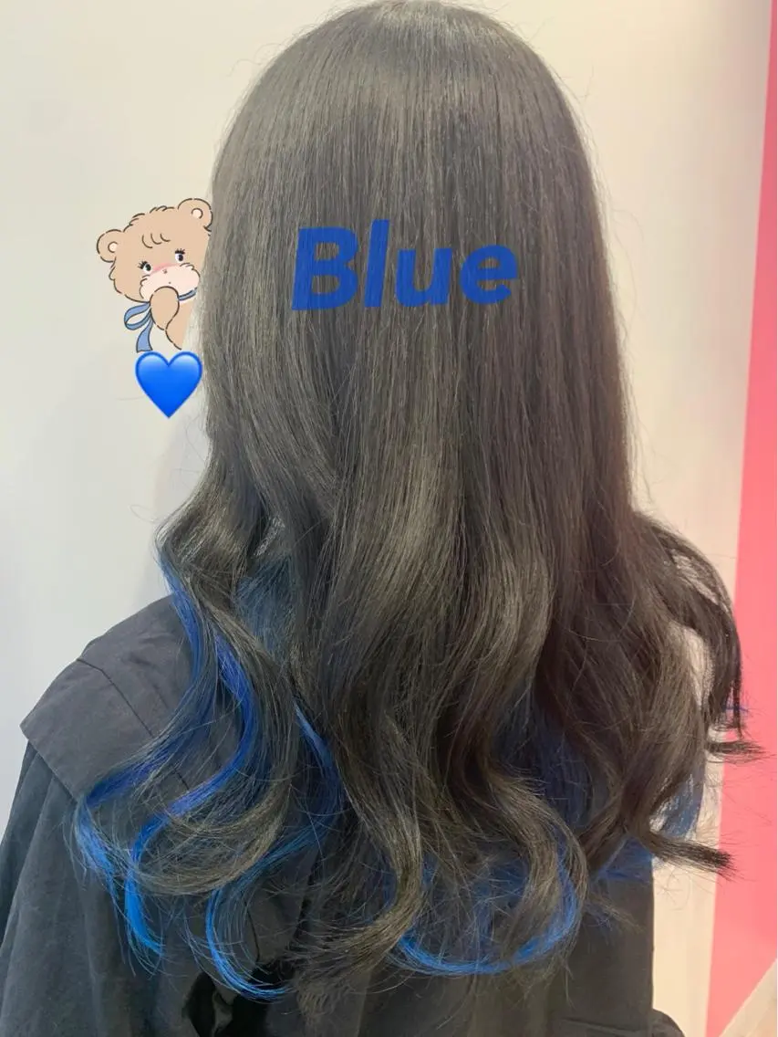 ロング カラー ヘアアレンジ ブリーチ ダブルカラー グラデーションカラー グレージュ インナーカラー 新宿駅近♡個室 ♡関口三都季🌜のヘアスタイル