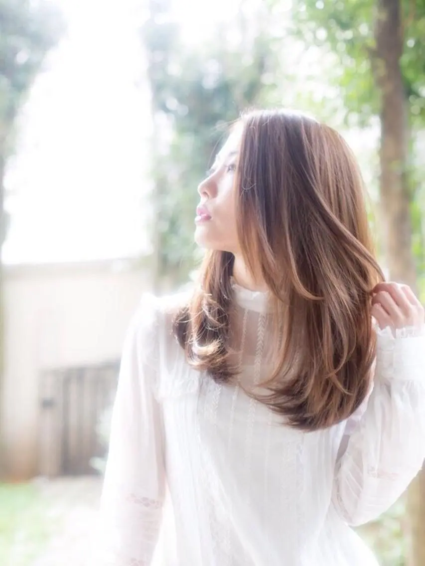 セミロング カラー 相武台ショート特化 💐川崎希💐のヘアスタイル