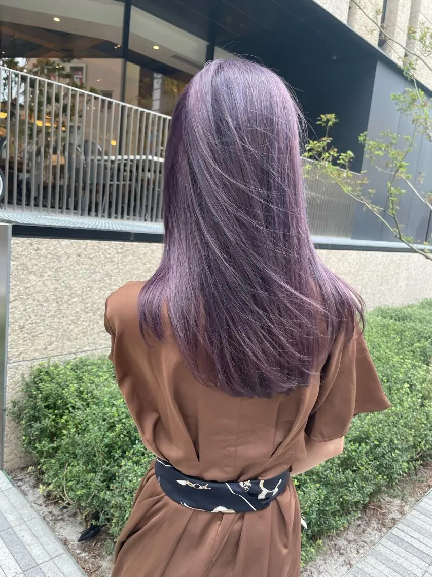 ロング ヘアカラー Loob.TOKYO MIYA🌈のヘアスタイル