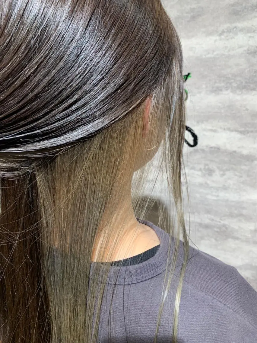 セミロング カラー ベージュカラー 🫟Blanco🫟 Color&Careのヘアスタイル