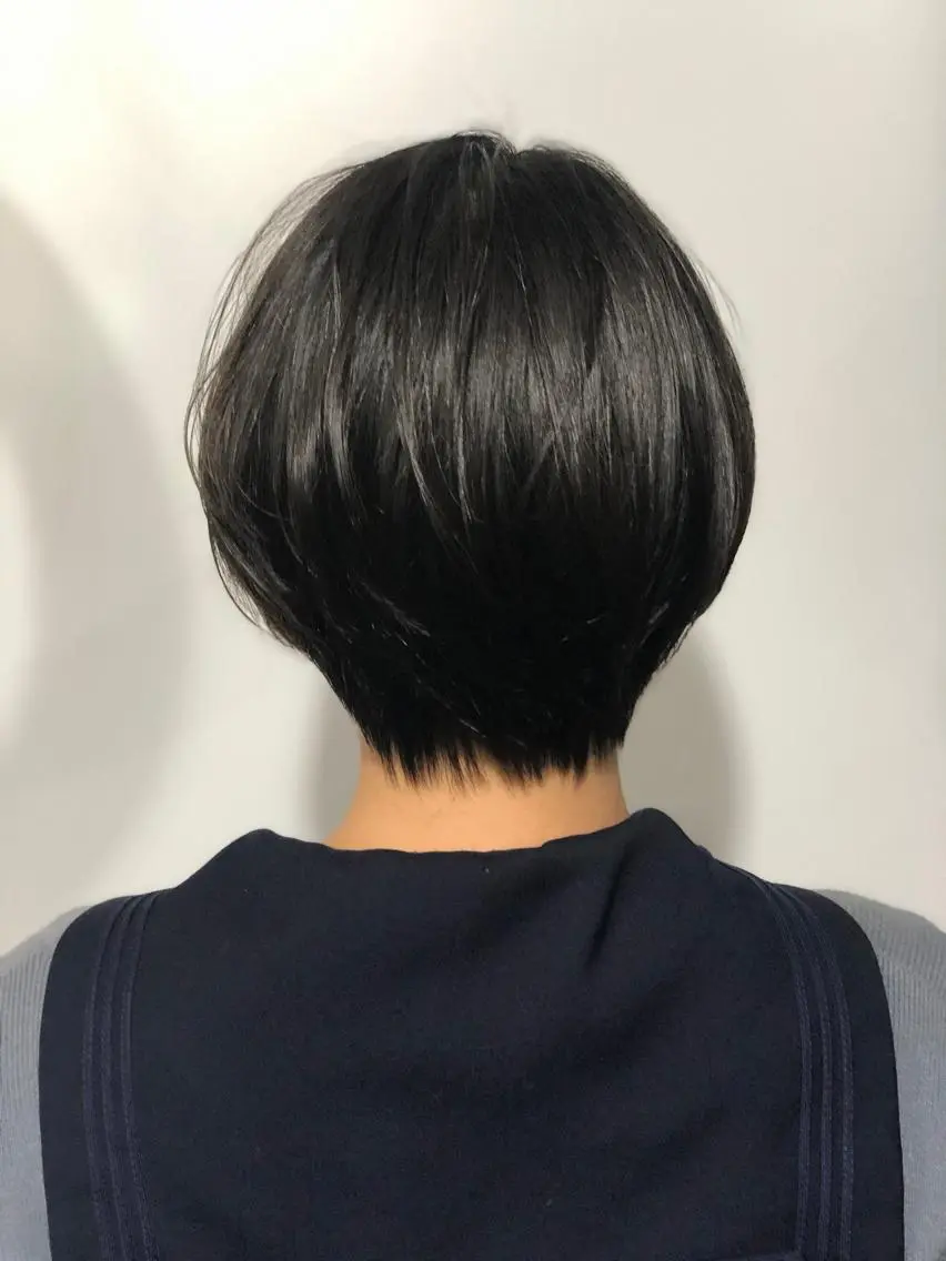 ショート 丸みショート ショートヘア 北條 優輝のヘアスタイル