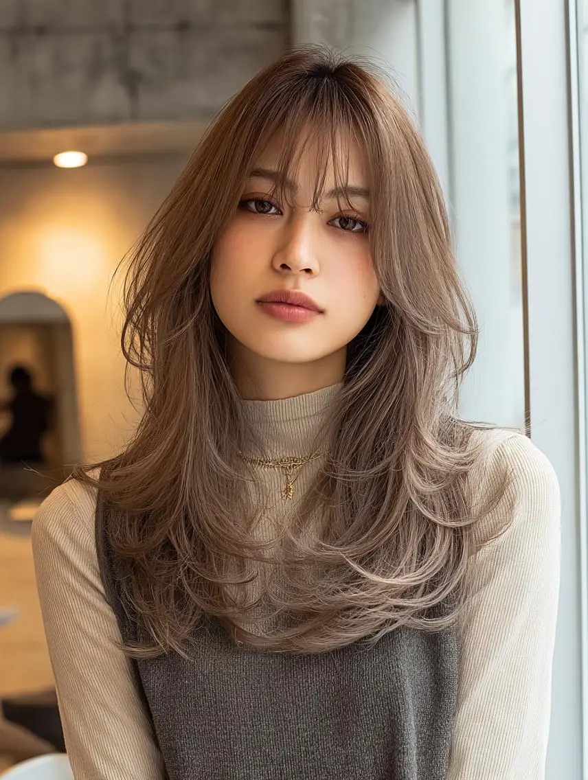 セミロング 艶髪診断で絶対綺麗✨ お悩み解決✨京谷宥✨のヘアスタイル