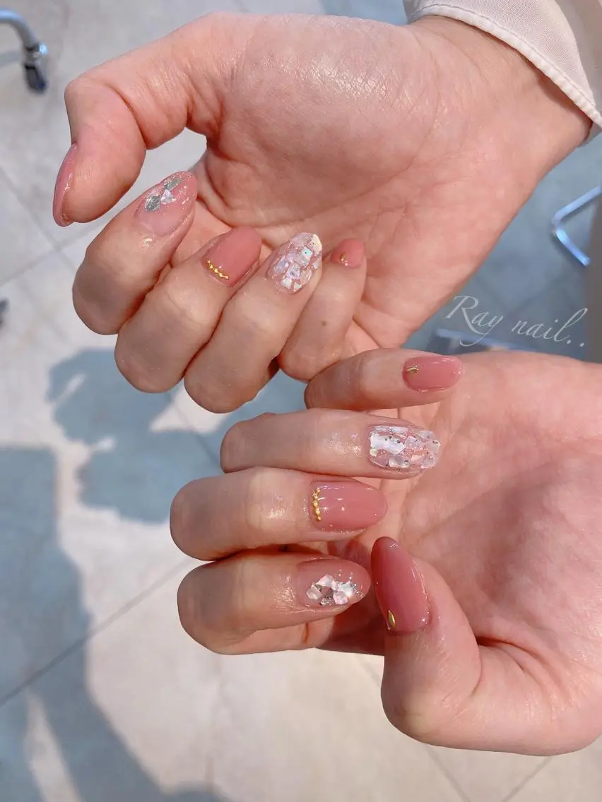 ネイル 春ネイル nailsalon ∞ ﾐｶﾅﾙ ∞のネイルデザイン