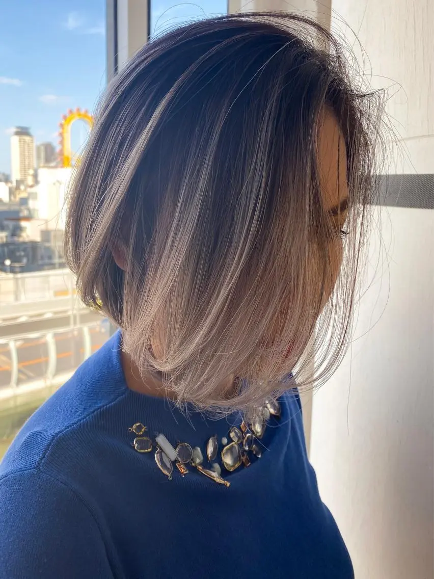 ショート カラー welring hair salonのヘアスタイル