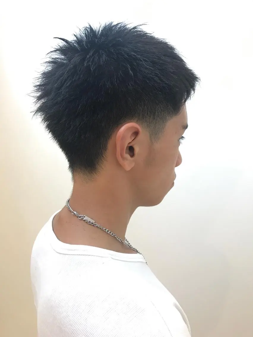 ショート メンズ 湯浅 了一のヘアスタイル