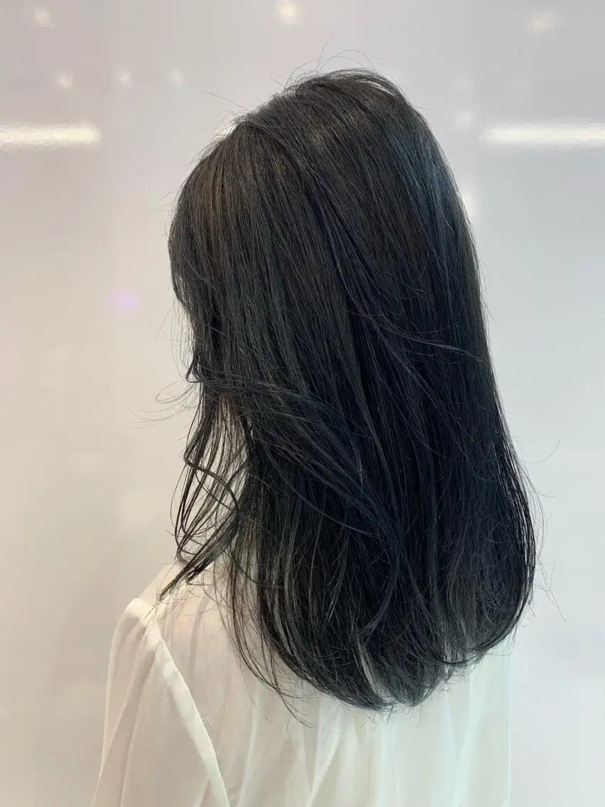 ロング ハッシュカット /MANAMIのヘアスタイル