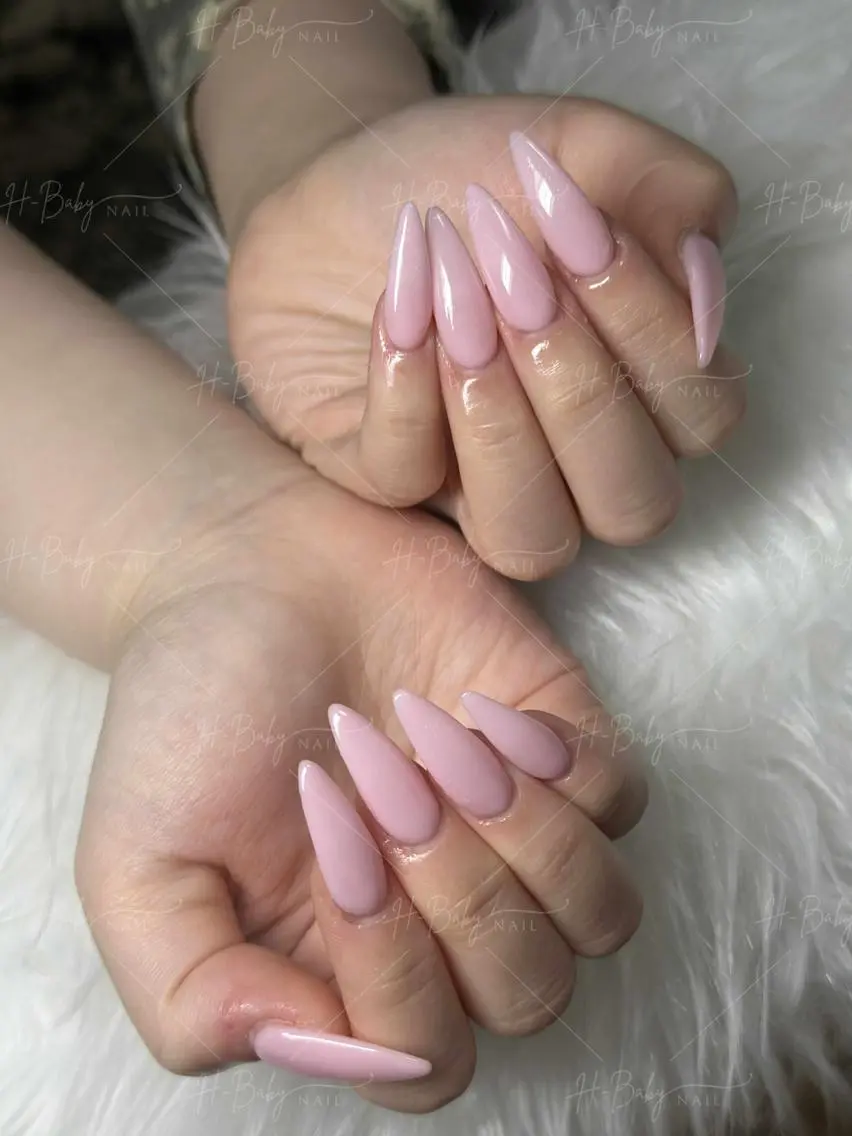 ネイル オーロラネイル フレンチネイル グラデーション ハロウィン 氷ネイル・うるうるネイル ハンドネイル H.baby Nail Salonのネイルデザイン