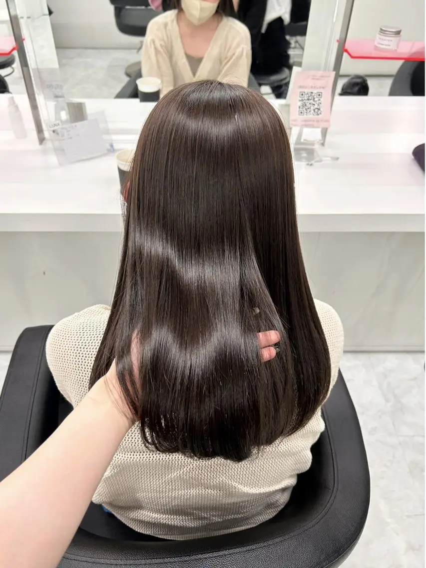 カラー ナチュラル可愛い◎ 推しカラー🤍池袋のヘアスタイル