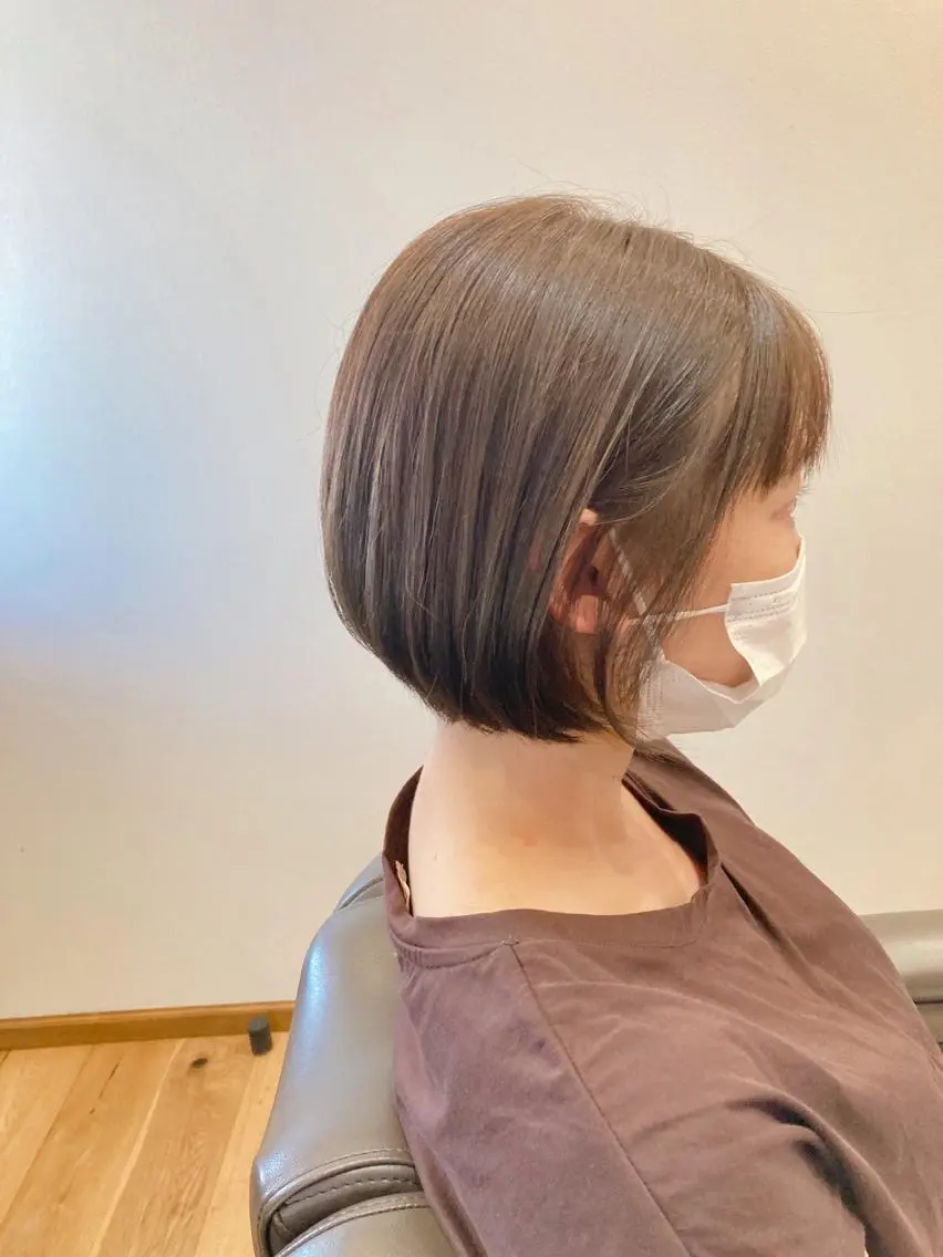 ショート 前田 加奈子のヘアスタイル