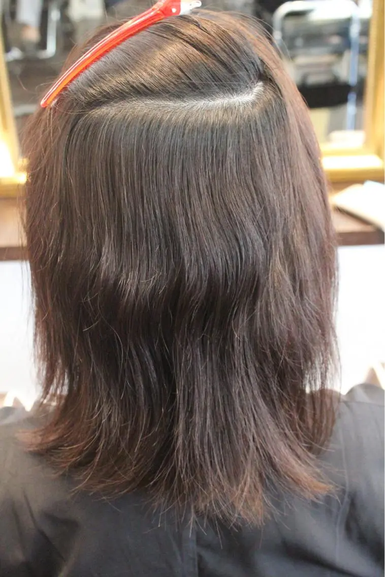 ミディアム 田口 信雄のヘアスタイル