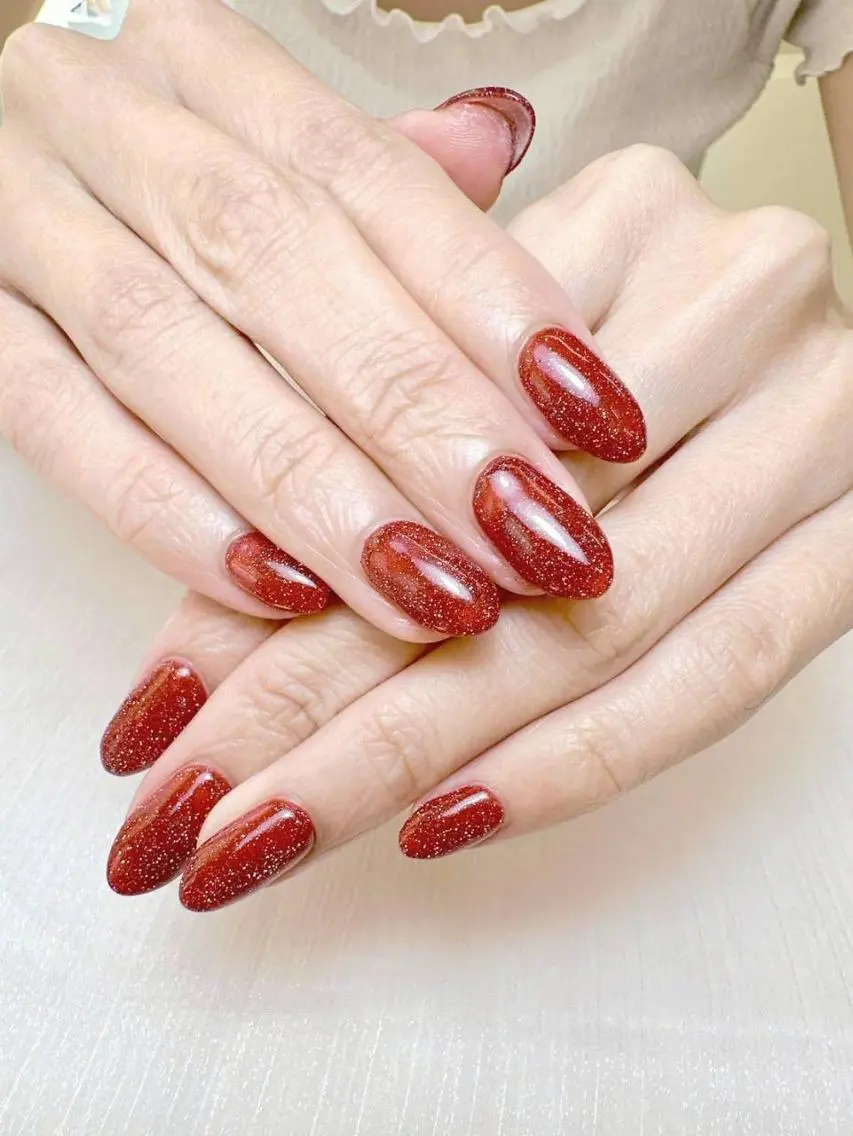 ネイル ジェルネイル マグネットネイル 持ち込み オフィスネイル パラジェル ハンドネイル Mihana Nails.*♡のネイルデザイン