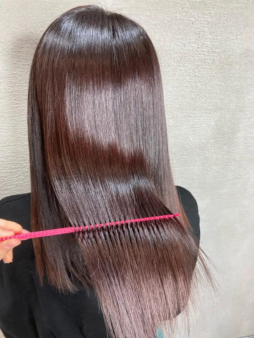 セミロング カラー 豊中/メンズ特化 岡田 龍之介のヘアスタイル