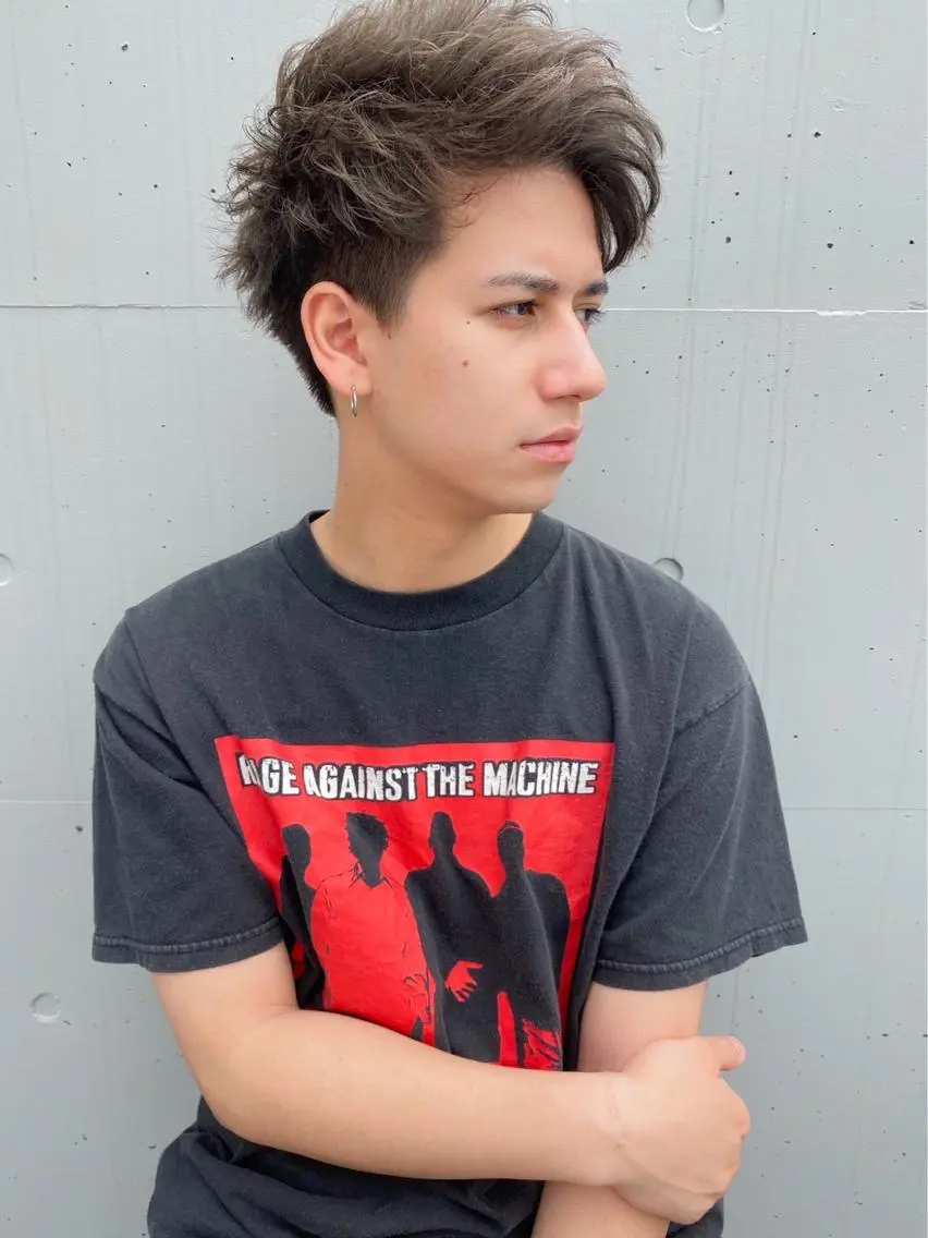 メンズ メンズパーマ特化 荻田知也のヘアスタイル