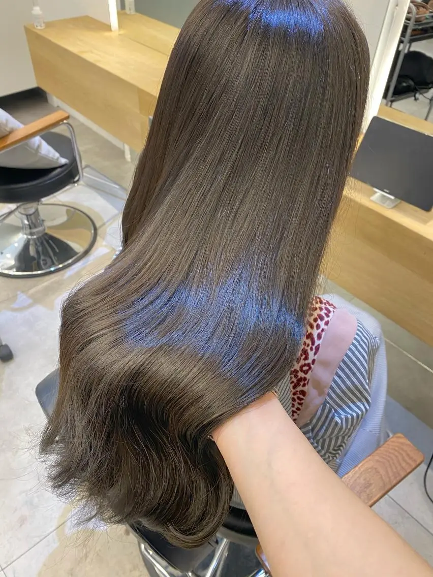 ロング カット ヘアカラー トリートメント ♡可愛い艶髪特化♡ 艶髪先生のヘアスタイル