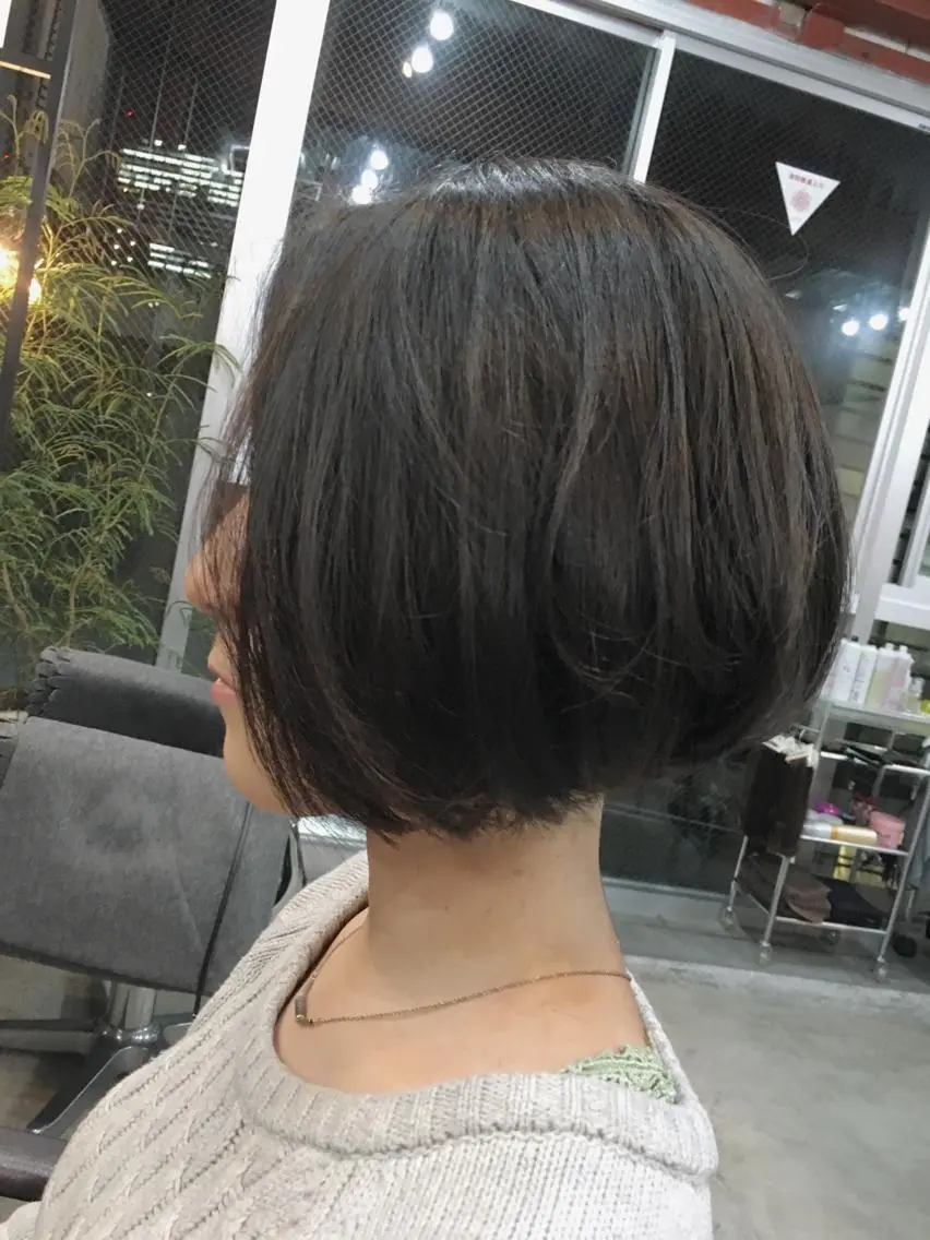 ショート ワンレンボブ ボブ ノグチ ユウキ/ボブのヘアスタイル