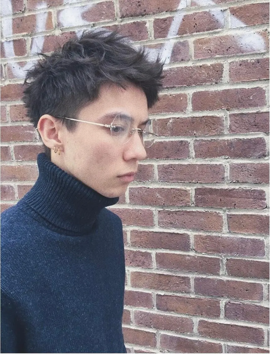メンズ 彩 ステファニーのヘアスタイル