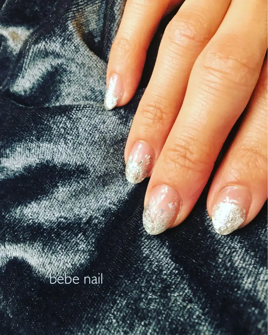 ネイル アートネイル グラデーション ラメ(グリッター) ハンドネイル Ann nailのネイルデザイン