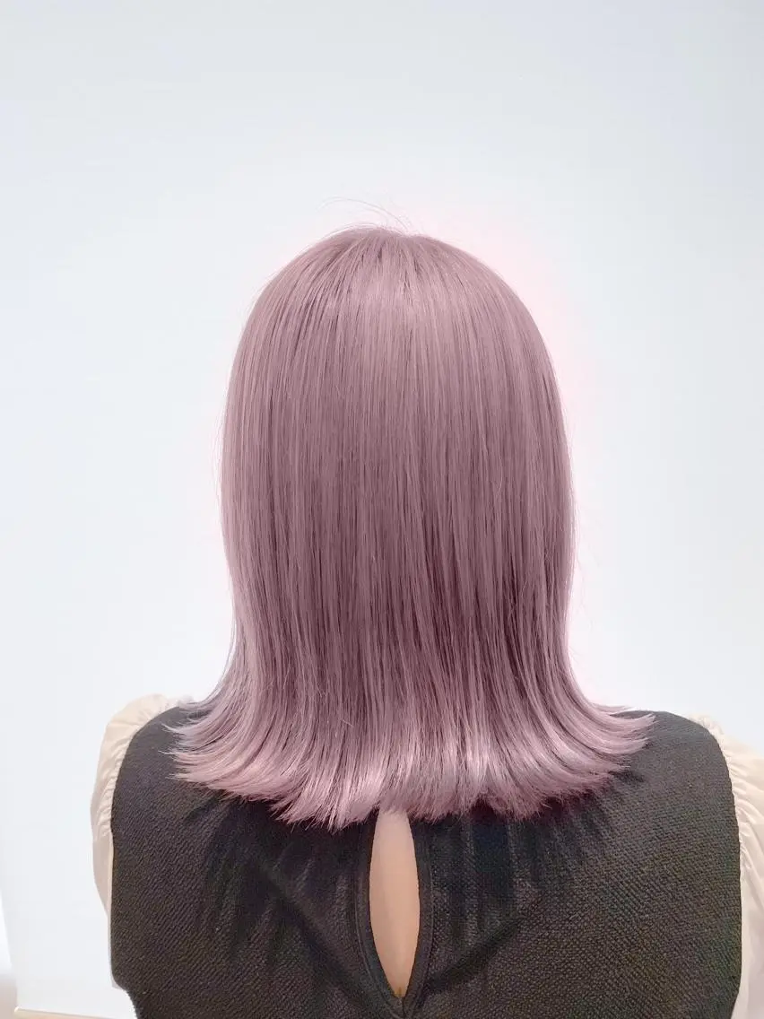 ミディアム カラー ハイトーン特化 川井優汰のヘアスタイル