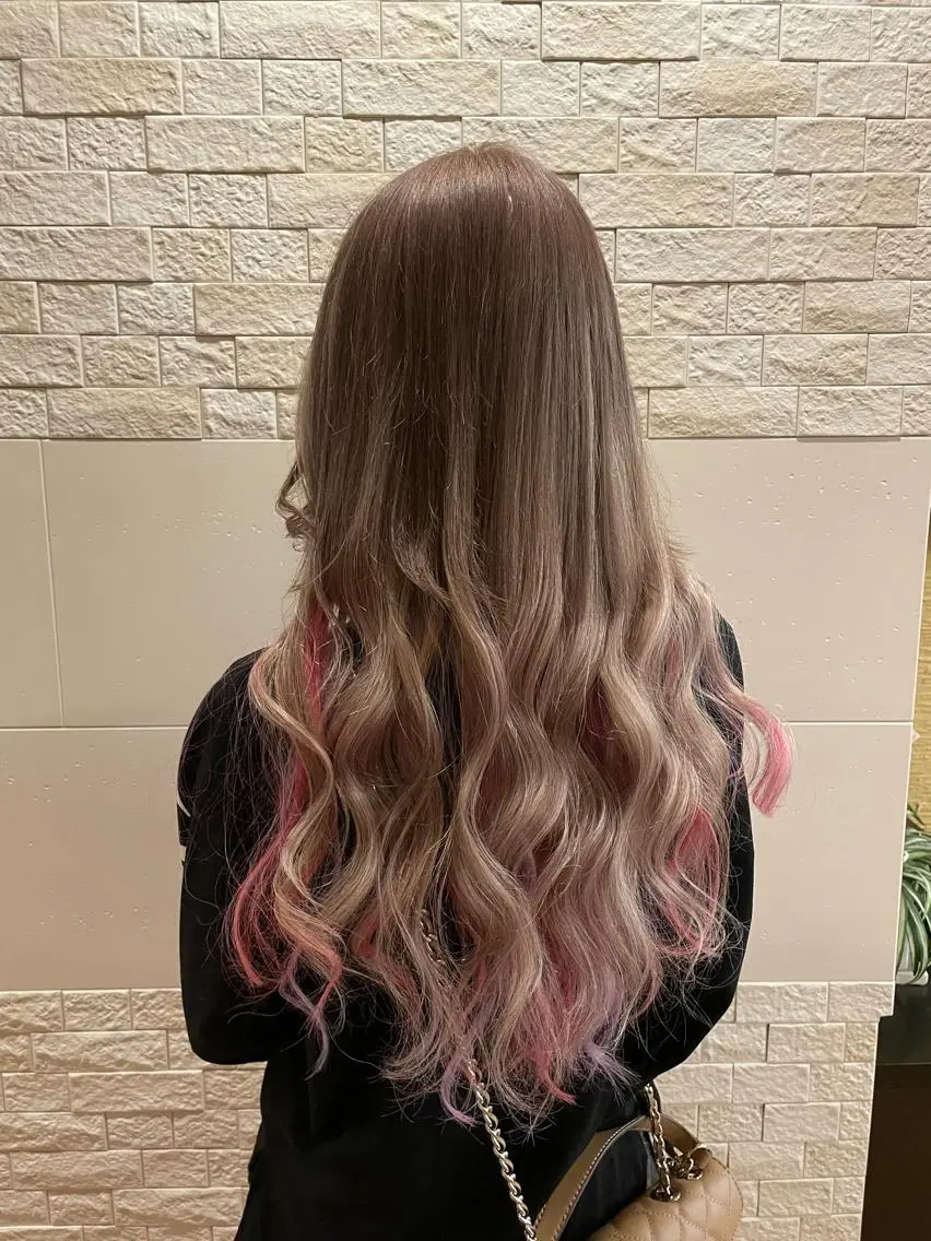 ロング 🐰FUMINA🐰 エクステのヘアスタイル