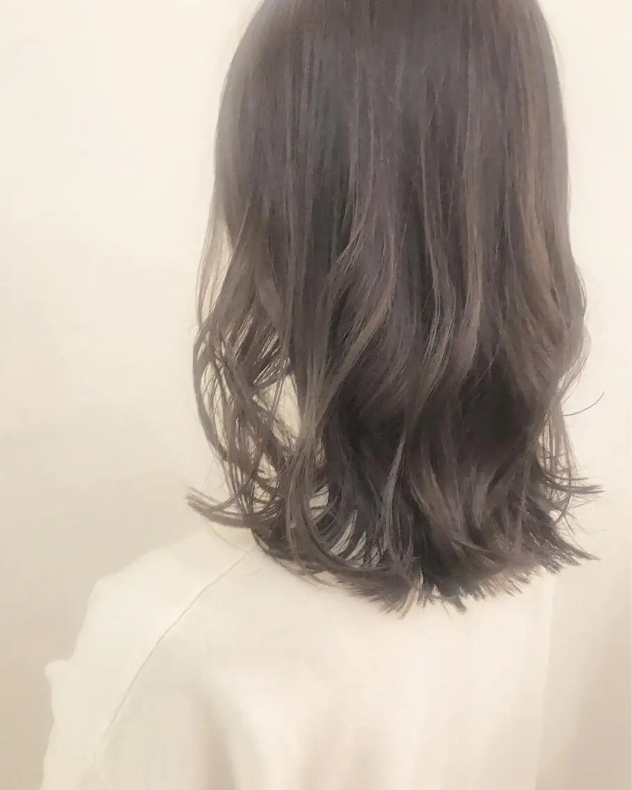 ミディアム カラー 店長 ✂️ムラカミ キラリのヘアスタイル