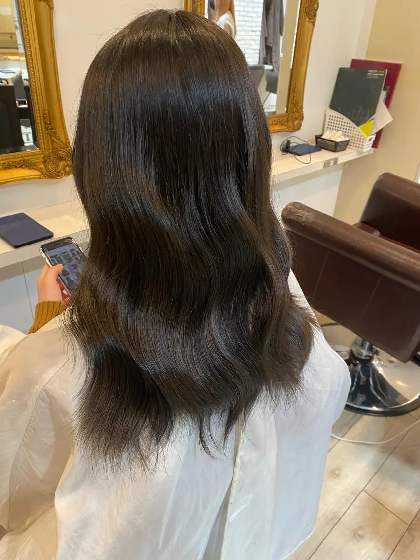 セミロング 🇰🇷jisoo -ジス-🇰🇷のヘアスタイル