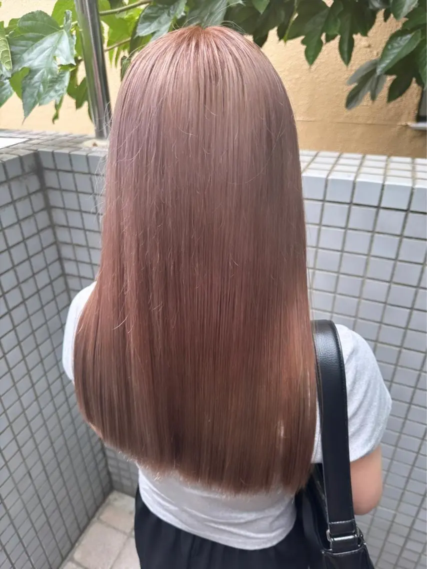 ロング ヘアカラー トリートメント Hana ハイトーン🕯🩰のヘアスタイル