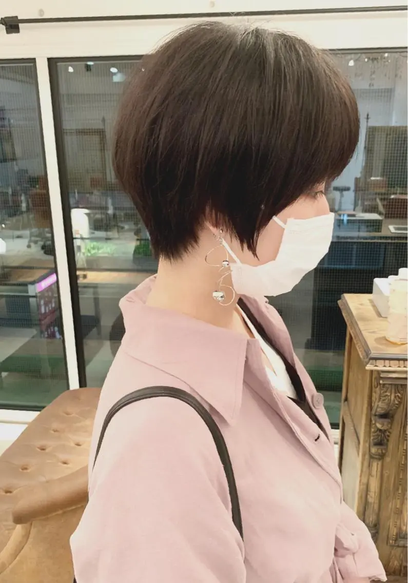 ショート カラー 大人女性ショート専門 tomodaのヘアスタイル