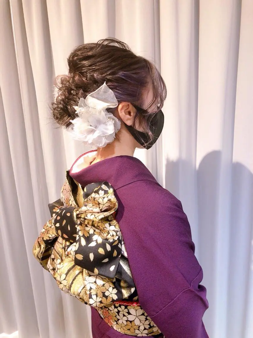 ヘアアレンジ ヘアセット 池田 みのりのヘアスタイル