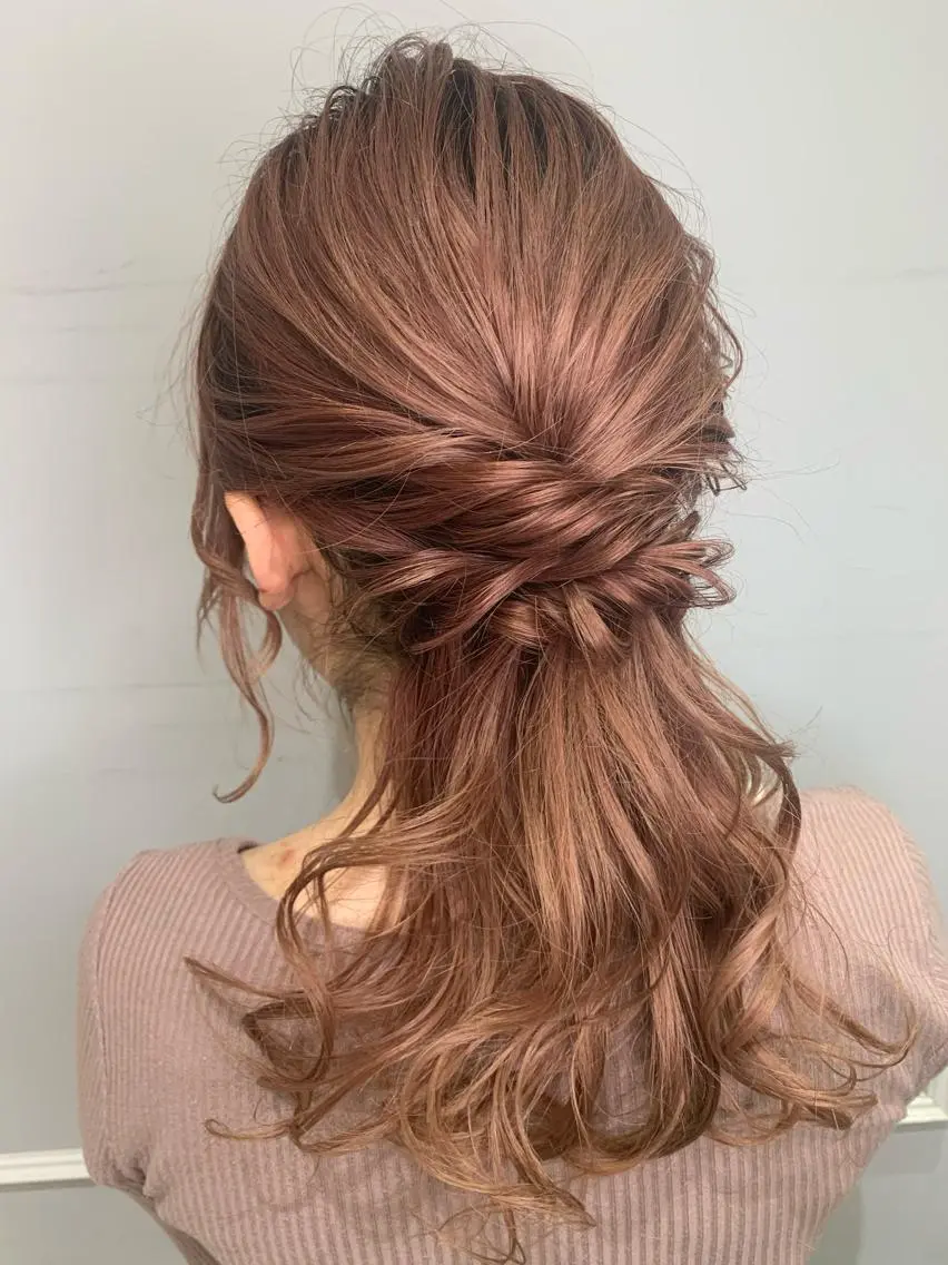 ロング ヘアセット 🦖鶴岡 香純🦖のヘアスタイル