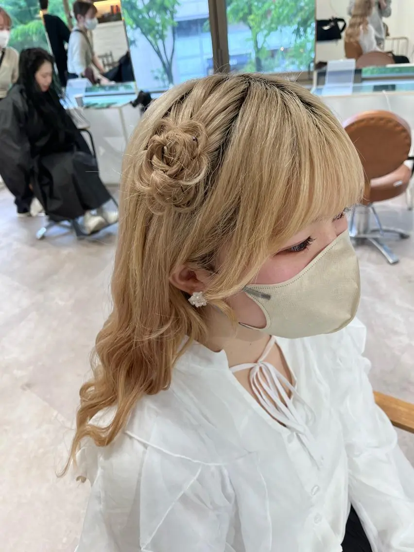 ヘアアレンジ ヘアセット 新規割引あり♡ yuuのヘアスタイル