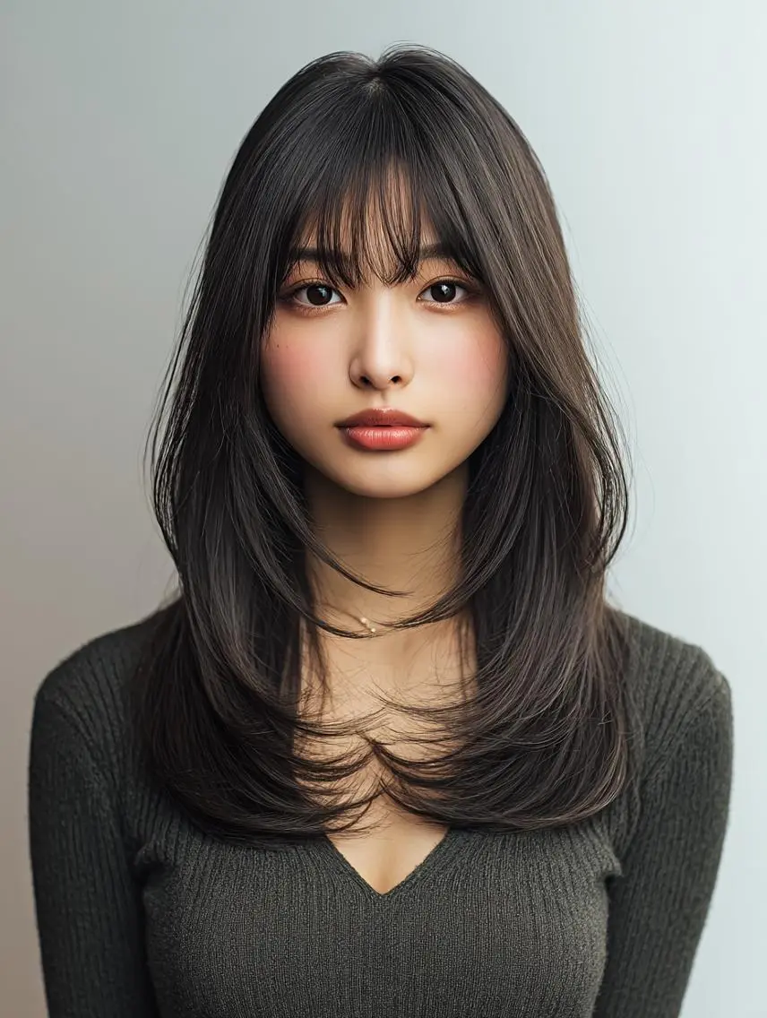 セミロング 艶髪診断で絶対綺麗✨ お悩み解決✨京谷宥✨のヘアスタイル