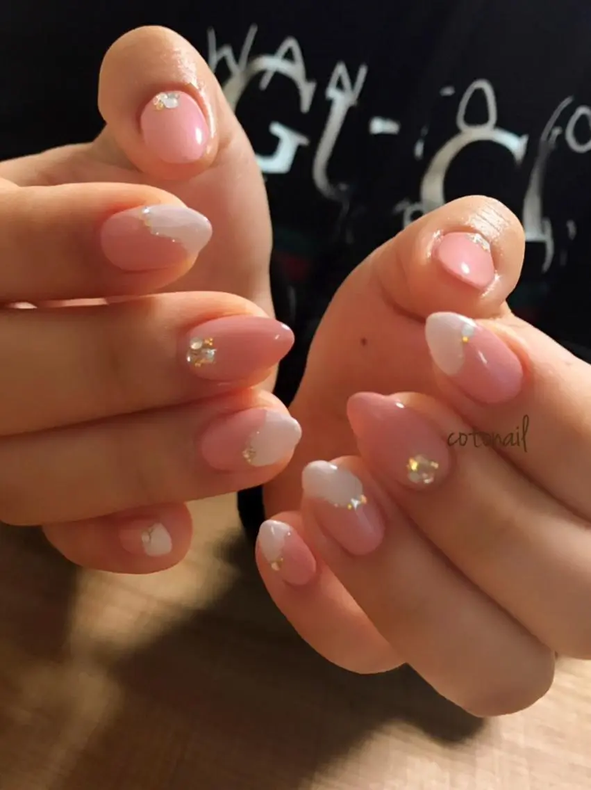 ネイル ツメトマツゲ .のネイルデザイン