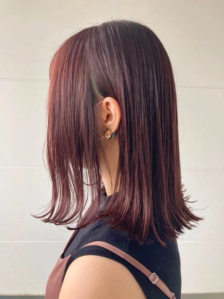ミディアム タカツド ユウキのヘアスタイル
