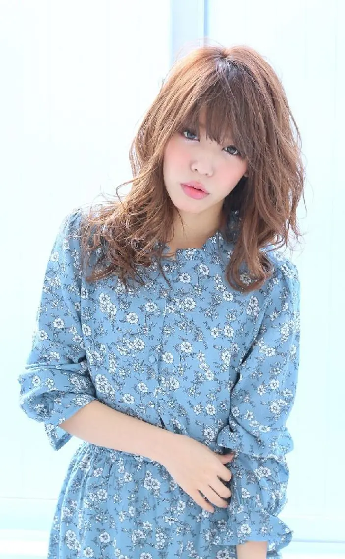 ロング カラー ヘアカラー Cecilhair 店長松本のヘアスタイル
