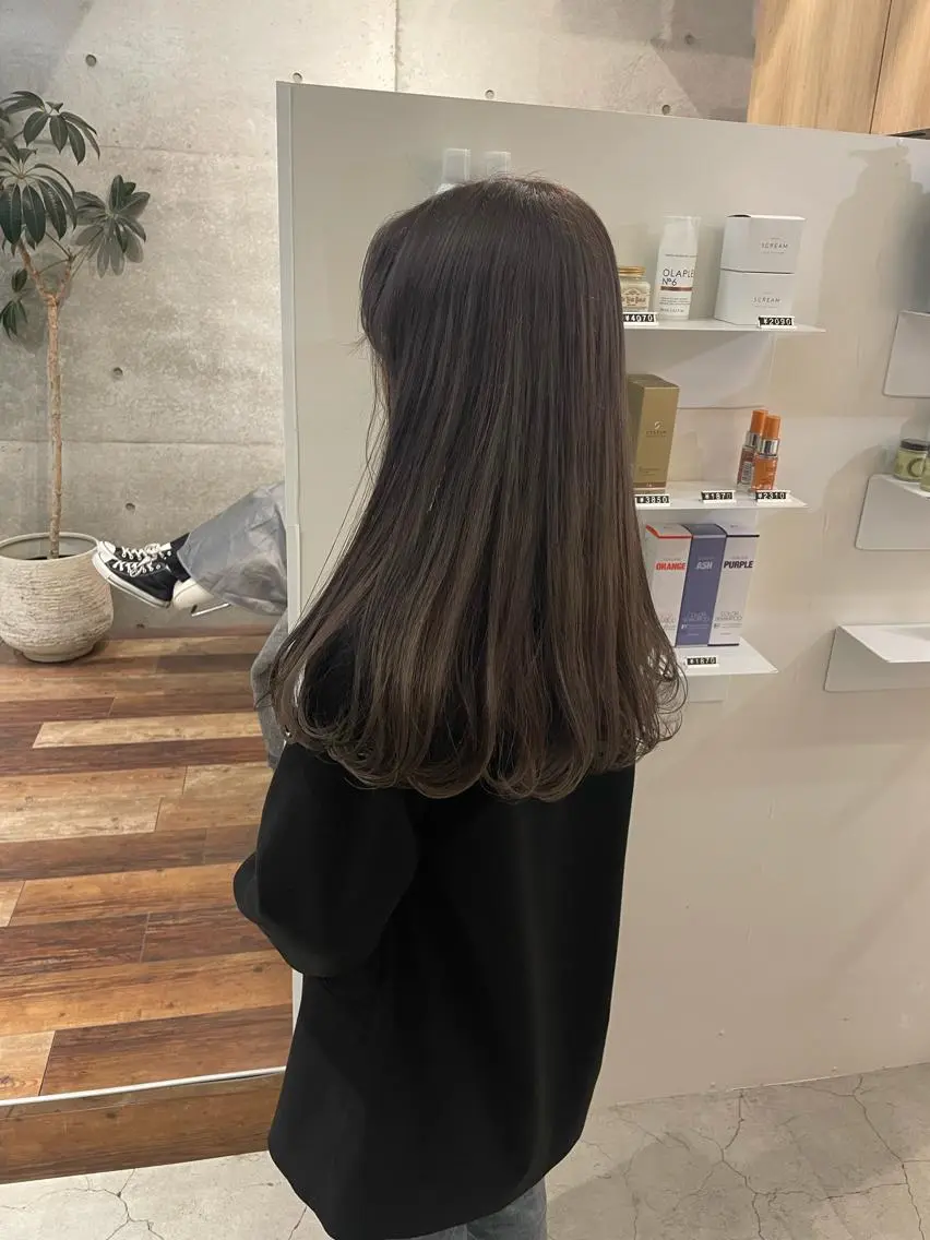 ロング カラー カット ヘアカラー トリートメント 🌿髪質改善🌿艶髪 透明感🌿karenのヘアスタイル