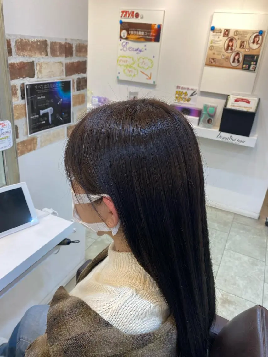 ロング anoたまプラーザ 牧野直樹のヘアスタイル