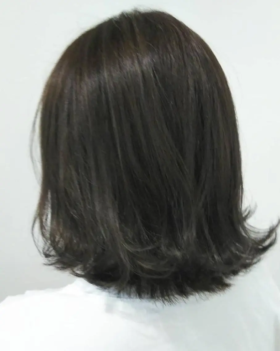 ミディアム カラー パーマ ヘアアレンジ メンズ キッズ ネイル マツエク・マツパ メンズハイライト アディクシーカラー アッシュ アッシュグレー アッシュグレージュ MEGUMI megumiのヘアスタイル