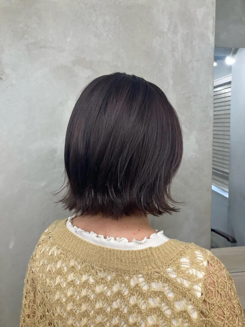 ショート カラー ヘアアレンジ ボブ 外ハネヘア カット ヘアカラー トリートメント ブリーチ&似合せボブ 田中寛十のヘアスタイル