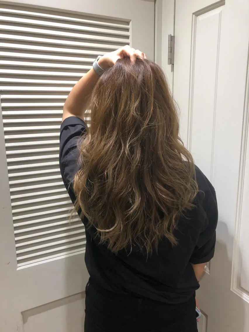 セミロング カット ヘアカラー トリートメント ⭐️店長 藤野 正博⭐️のヘアスタイル