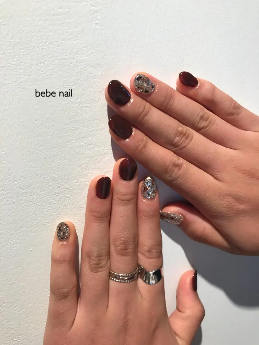ネイル ラメ(グリッター) Ann nailのネイルデザイン