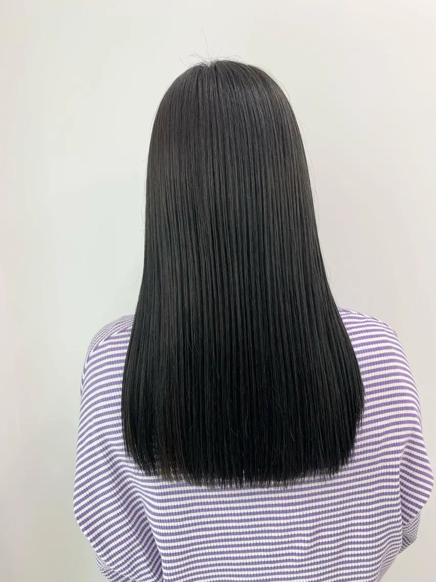 ロング カラー パーマ ヘアアレンジ メンズ キッズ ネイル マツエク・マツパ アイブロウ 似合せレイヤー/ 柔らか透明感カラーのヘアスタイル