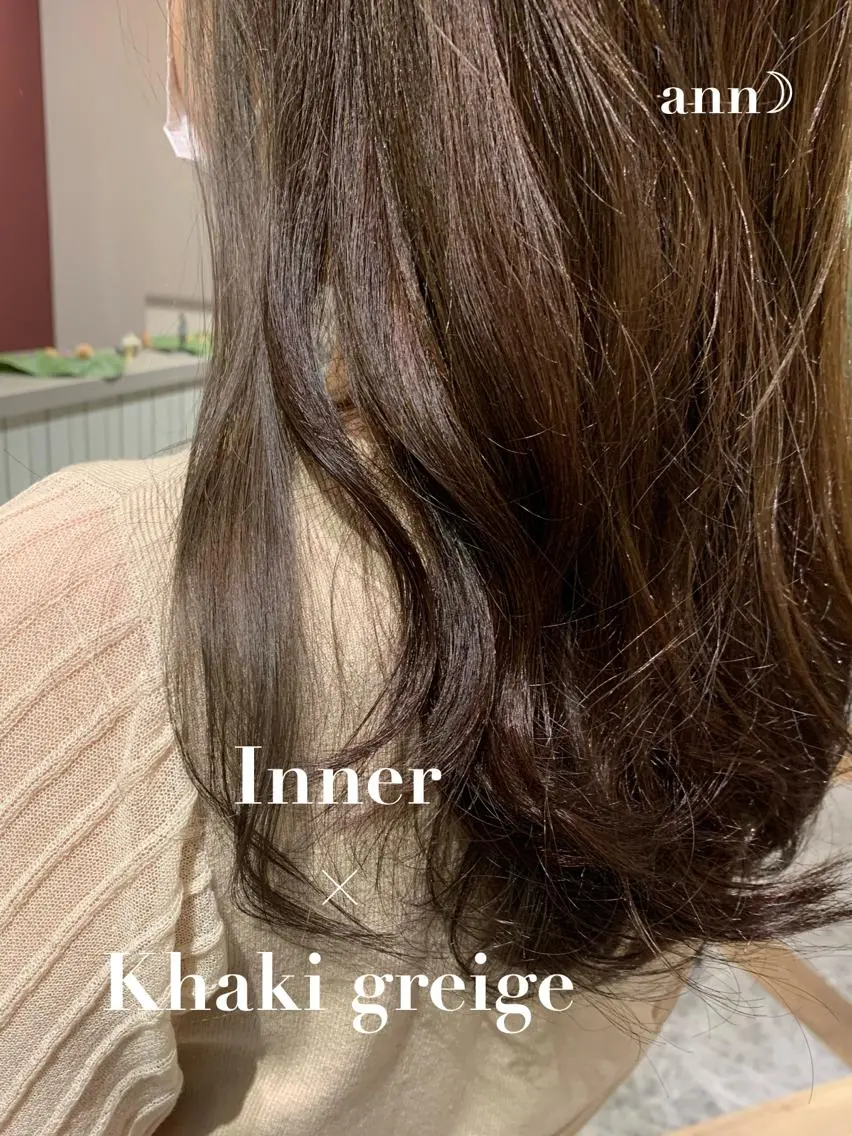 ロング カラー 韓国スタイル🇰🇷 annaのヘアスタイル