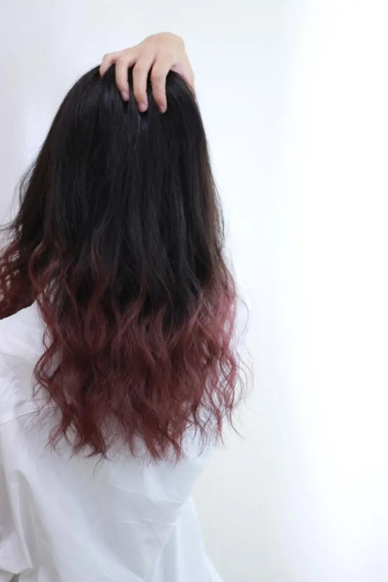 ミディアム カラー シールエクステ🎀 ハイトーン特化🎀のヘアスタイル