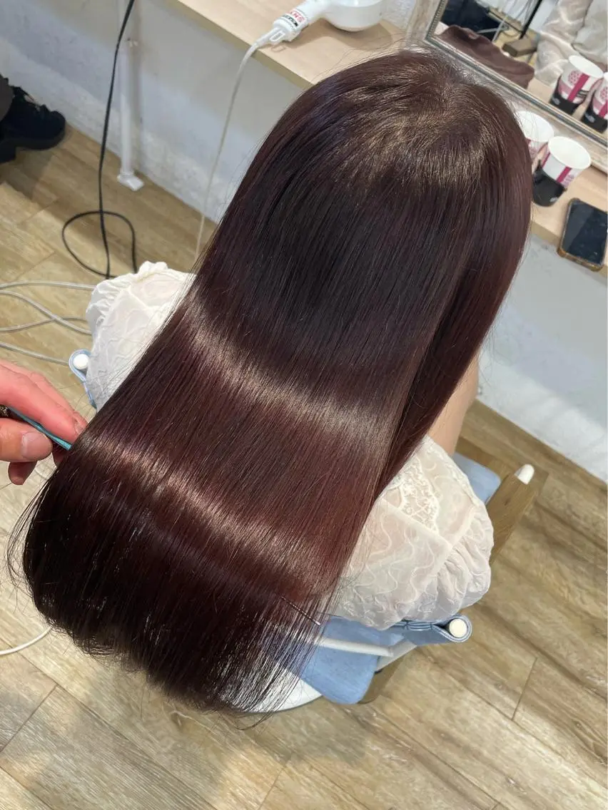 ロング 髪質改善 トリートメント カット ヘアカラー トリートメント 髪質改善/レイヤー/ ショート/koshiのヘアスタイル