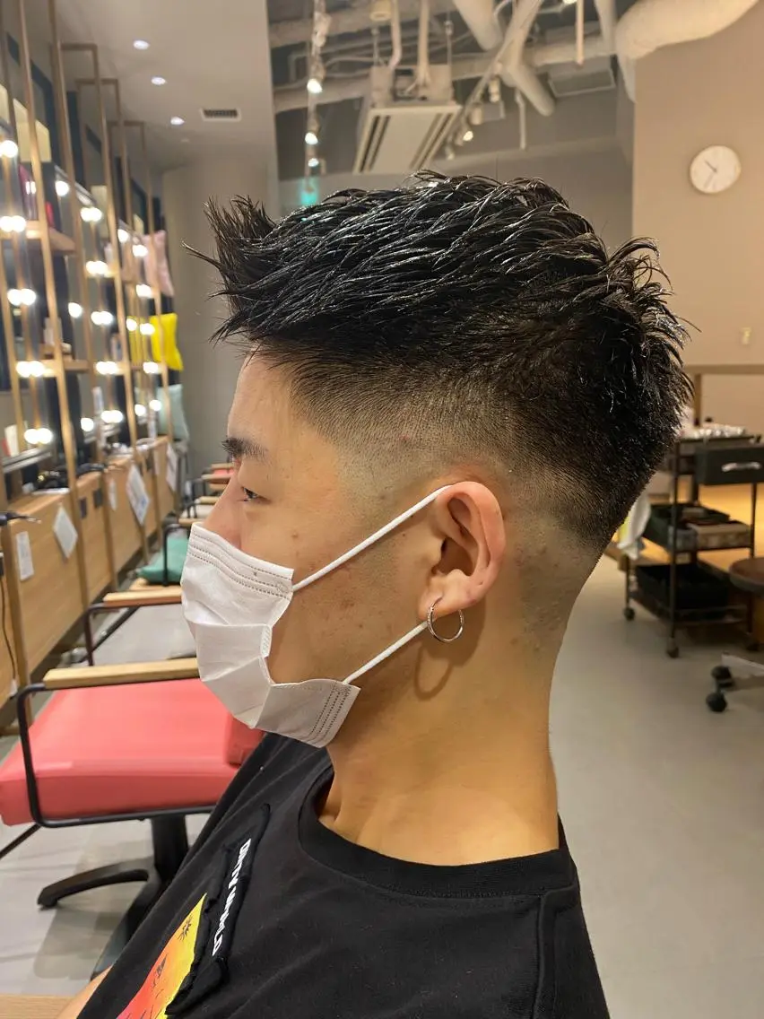 メンズ unopulir 景山　凌のヘアスタイル