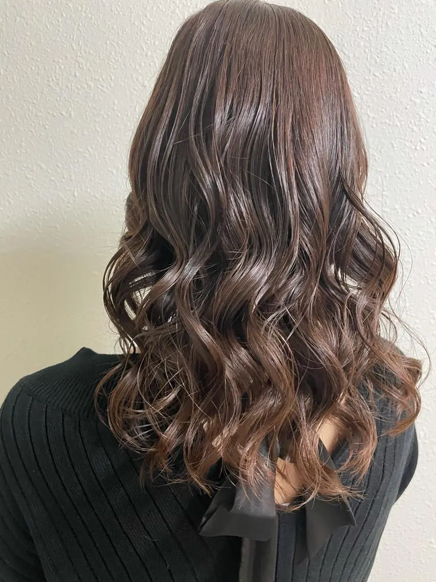 セミロング カラー ✨髪質改善特化サロン ✨グシユキヤ✨のヘアスタイル