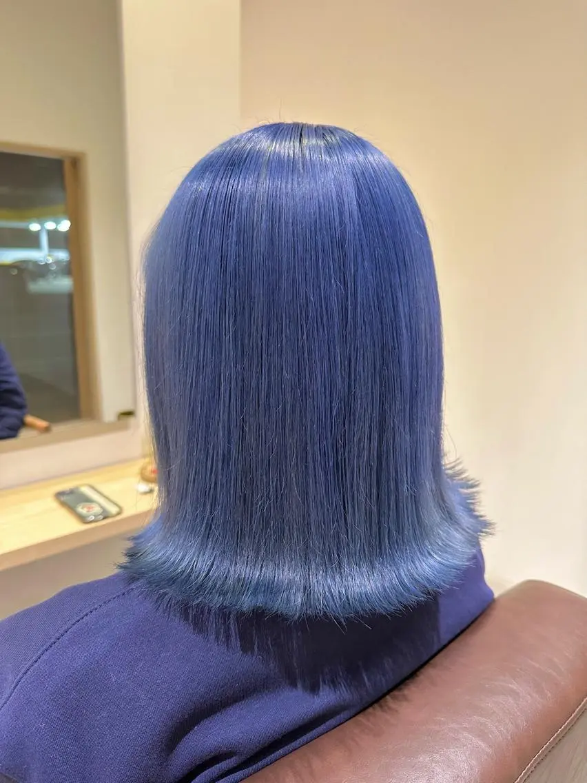 セミロング カラー Design Color🐰アユミのヘアスタイル