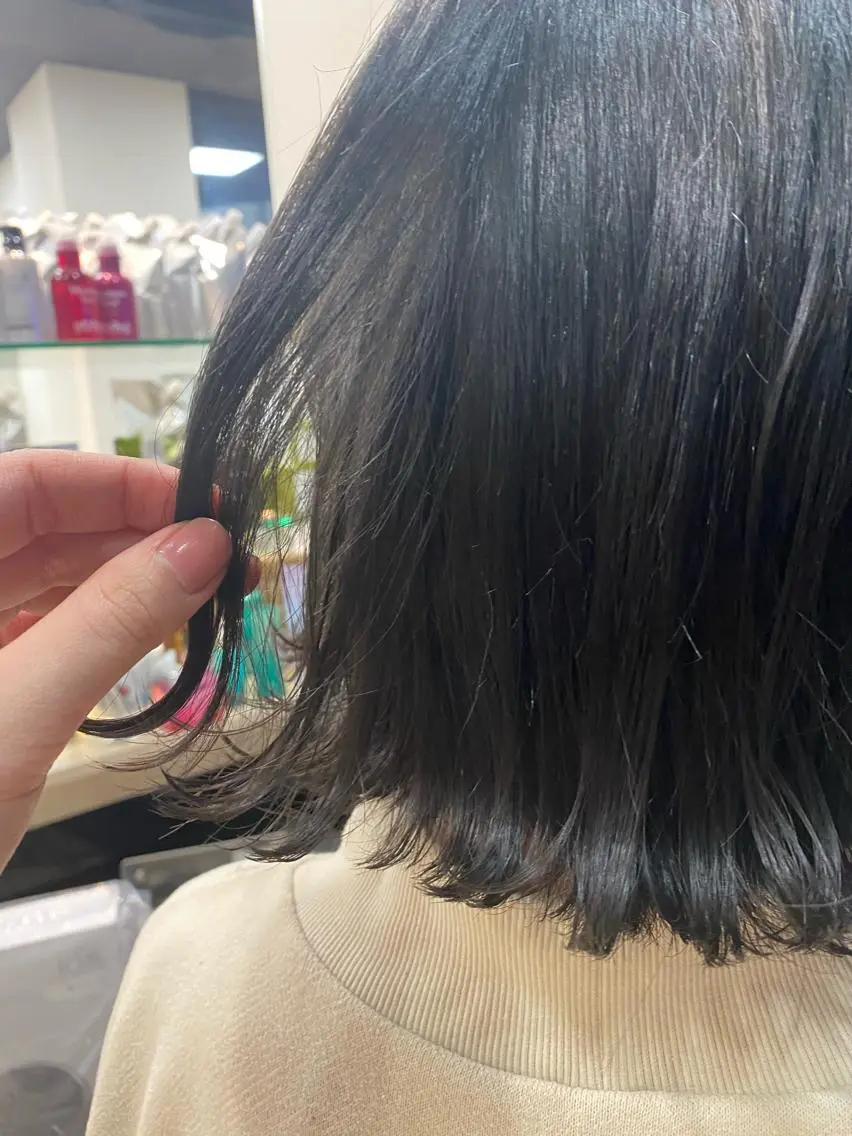 ミディアム カラー カット ヘアカラー トリートメント ‎‪🩰 艶髪美髪 shiori🫧のヘアスタイル