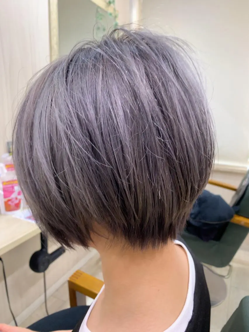 ショート ショートヘア 【全部無料🙇】 おがわようしんのヘアスタイル