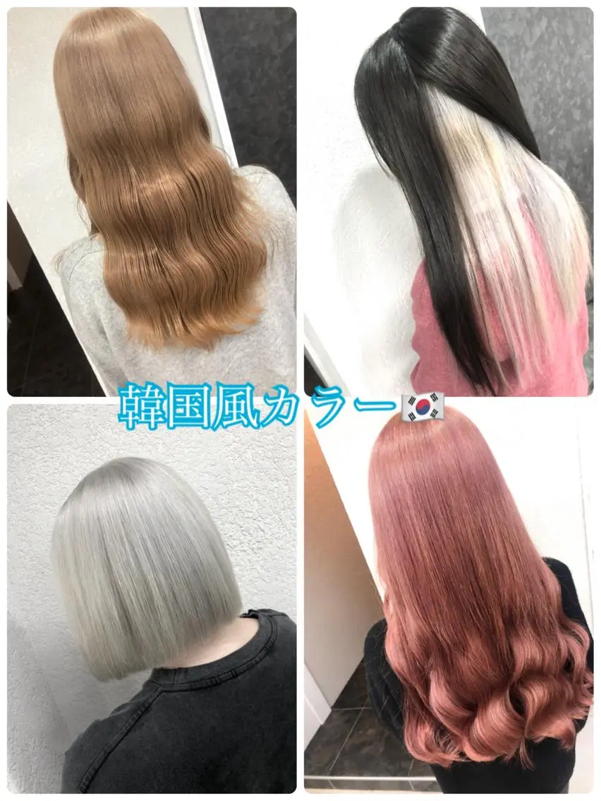 ロング ブリーチ/髪質改善 店長 板垣智大のヘアスタイル
